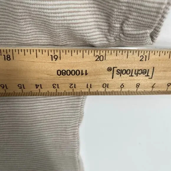 Chico’s Top Women’s Medium Tropical Palm Leaf Beaded Sequins Coastal Resortwear - Picture 6 of 8